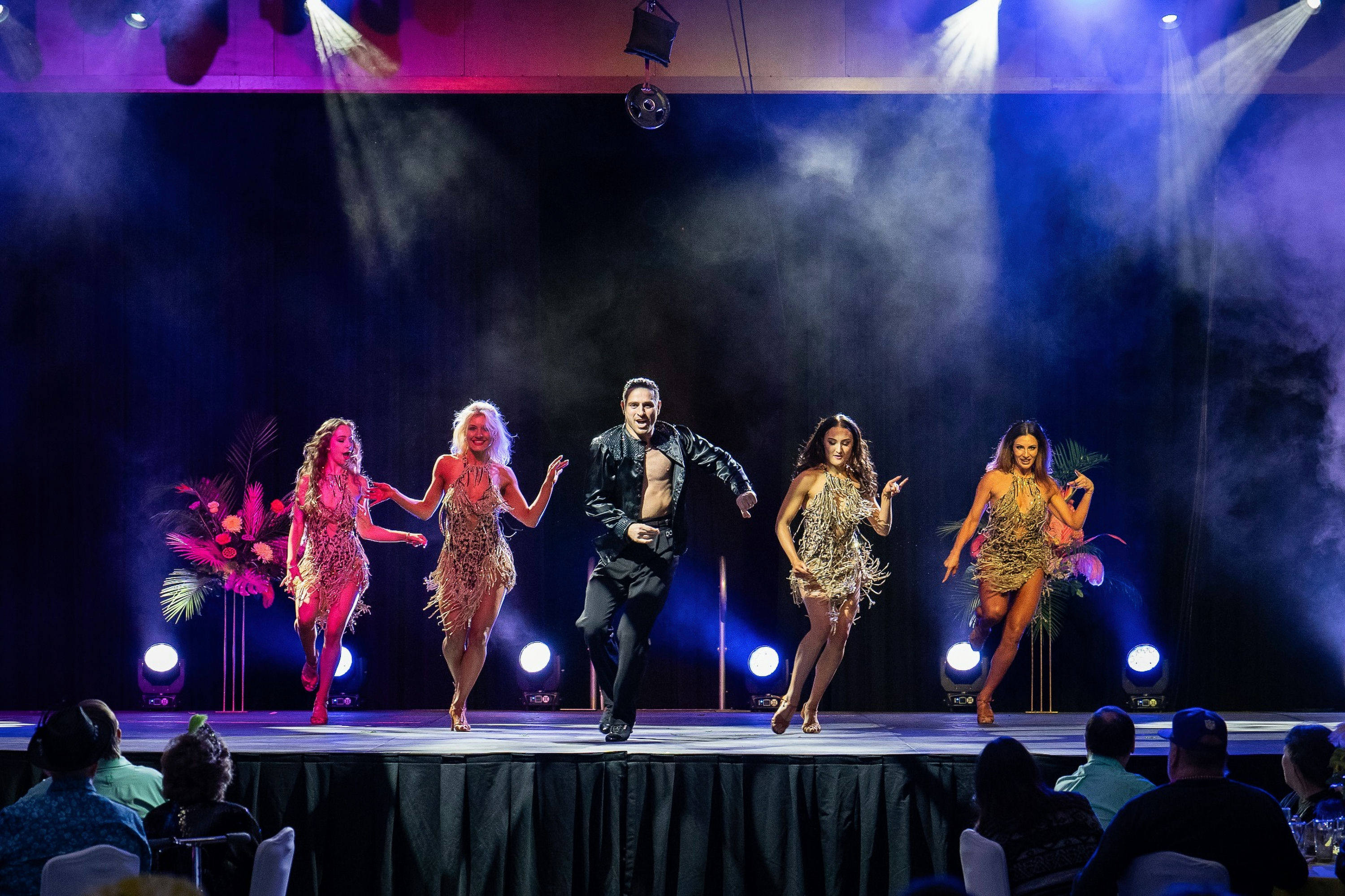 NYE Rio Carnival VIP casino celebration at Grand Casino Hinckley with samba performers and aerial entertainment